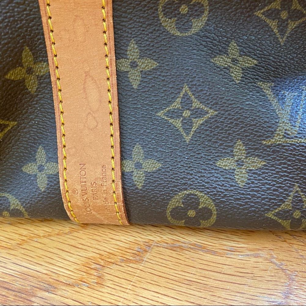 Vintage Louis Vuitton LV Boston Keepall Bandouliere 50 Monogram Duffle VI1921 - Picture 11 of 15